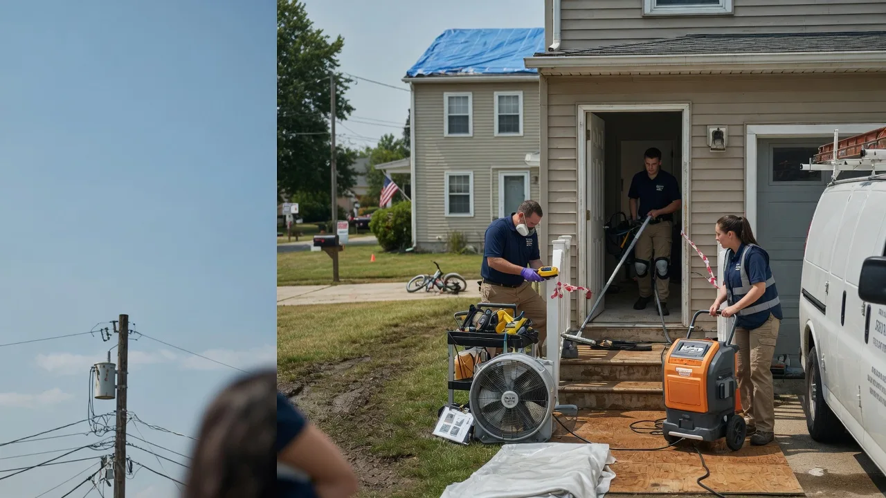 Water Damage Repair in Squire, WV near me